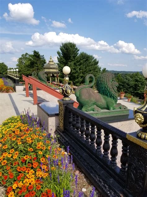 Their arrangements are beautiful and full. Palace of Gold, New Vrindaban WV | Palace of gold, Outdoor ...