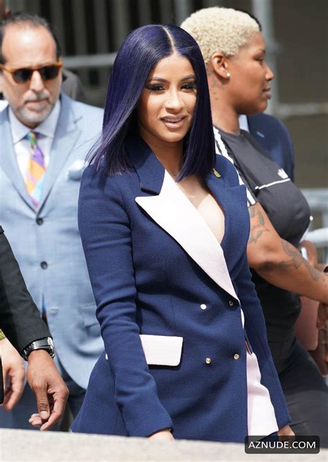 Cardi B Sexy Rapper Dealing With Legal Issues In Connection With A