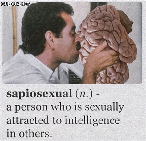 Sapiosexual N A Person Who Is Sexually Attracted To Intelligence In Others Orijinal Kepşın