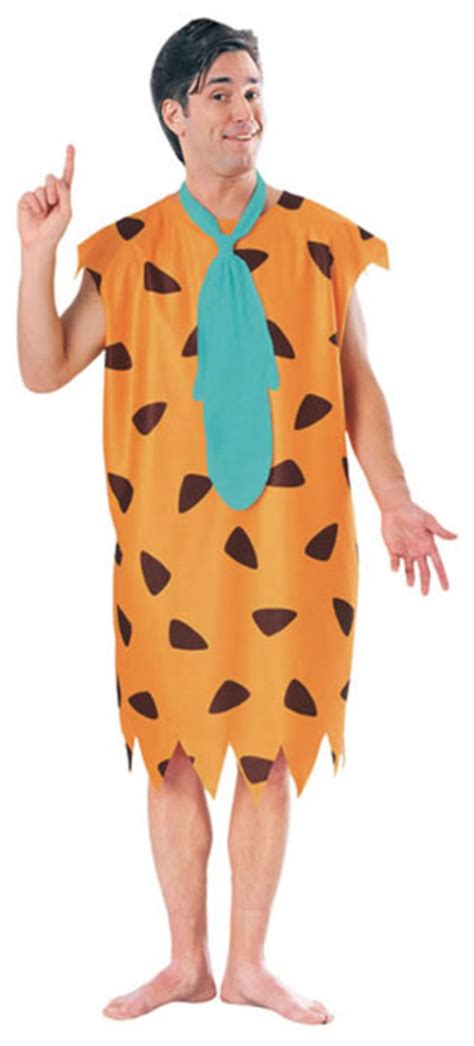 Fred Flintstone Fancy Dress Mens Cartoon Character The Flintstones