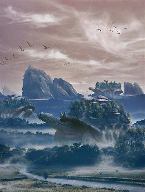 Pin By Patricia Routt On Turtle Island Fantasy Landscape Fantasy