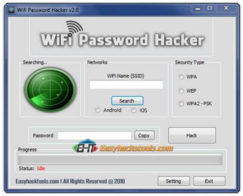 The developers of this handy software also included an online tutorial to guide you with the installation process and show you how to hack wifi. Wifi Password Hack 2016 Android+iOS No Survey Free ...