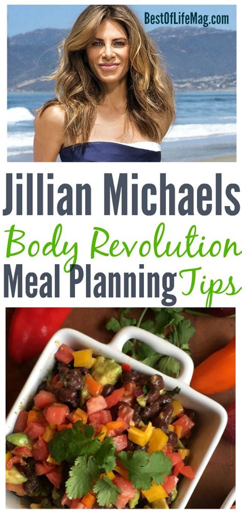 These Jillian Michaels Body Revolution Meal Plan Tips Will Help You Get