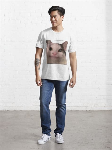 Polite Cat Meme Funny Cat Meme T Shirt For Sale By Elevengraphics Redbubble Polite Cat T