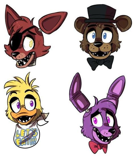 Fnaf Art I Bonnie Chica Foxy Freddy Art Creepypasta Good Horror Games Animatronic