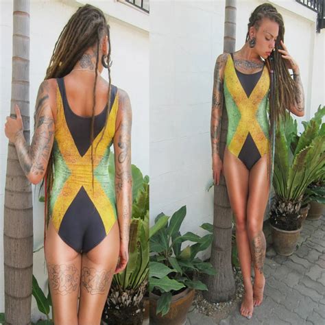 2016 new fashion jamaica flag bodysuit sexy one piece printed swimsuits for women on aliexpress