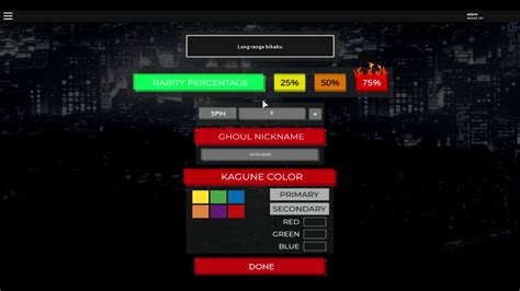 The steps involve in redeeming codes in roblox ghouls bloody nights is pretty simple and straightforward. Roblox Tokyo Ghoul Bloody Nights Codes Wiki | How To Get ...