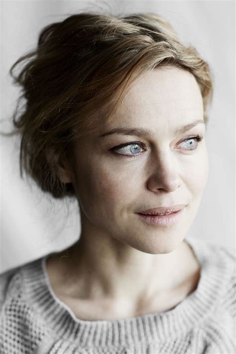Helle Fagralid Yellow Photography Danish Actresses Portrait