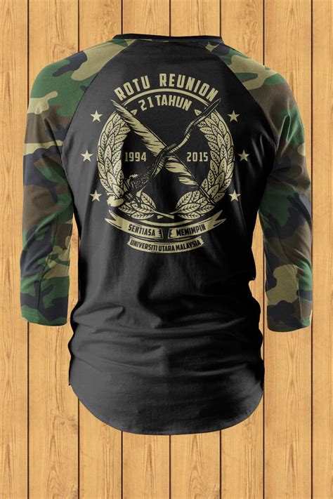 Palapes Rotu Reserve Army Malaysia Remake T Shirt Raglan Shirt
