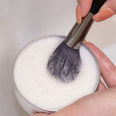 All Natural Solid Brush Soap With Scrubber
