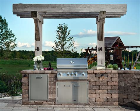 Built In Grill Design Ideas And Inspiration From Belgard