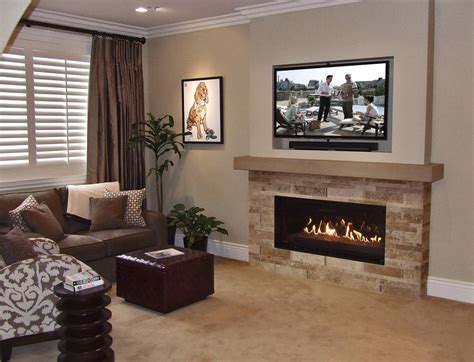 Images Of Linear Fireplace With Tv Above Bette Crowder