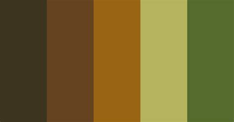 Olive Green With Brown Color Scheme Brown