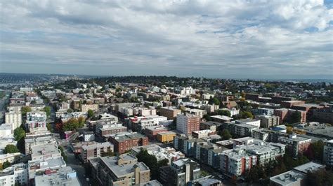 Downtown Cityscape In Seattle Washington Image Free Stock Photo