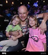 Rob Corddry, center, and his daughters Marlo Stevenson Corddry and ...