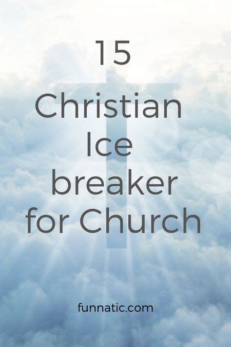 15 Christian Icebreakers For You To Use At Church Or A Workshop Youth
