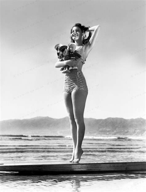 8x10 Print Ava Gardner Sexy Leggy Beach Pin Up Wow 1009081 Ebay Hollywood Cinema Old