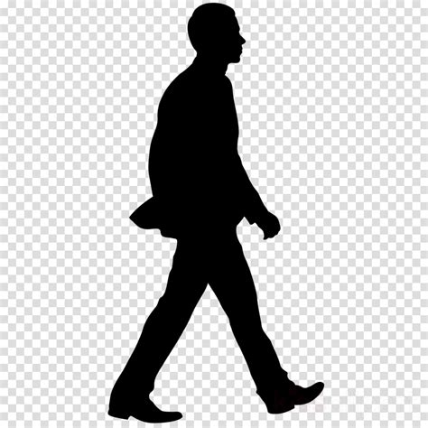 Man Walking Silhouette Clipart 10 Free Cliparts Download Images On