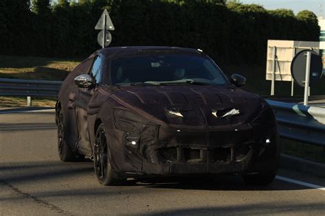 New Spy Shots Suggest What The Body Of The Ferrari Purosangue Might