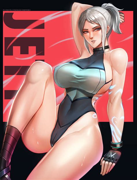 Rule 34 Big Breasts Jett Valorant Tagme Valorant White Hair 5650463