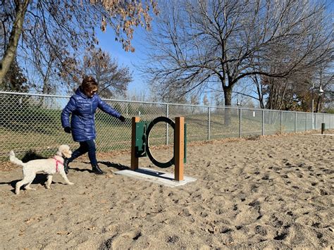 Un Nouveau Parc Canin Intégrant Des Modules De Jeux Ville De