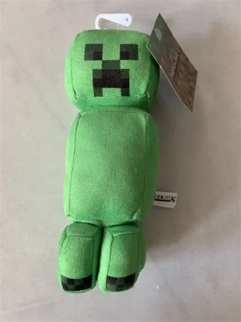 New Minecraft Green Creeper Plush Toy Factory Overworld Doll Figure