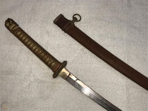 Ww2 Japanese Officers Sword Identification
