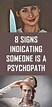 8 Signs Indicating Someone is a Psychopath - Health And fitnes