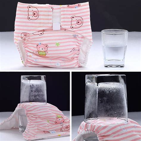 Baby Breathable Leak Proof Nappy Durable Cloth Diaper Tanga