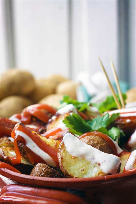 Maybe you would like to learn more about one of these? Patatas Bravas - the ultimate roasted potatoes recipe ...