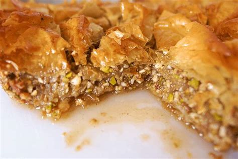 Receta De Baklava De Pistachos Pastel Turco