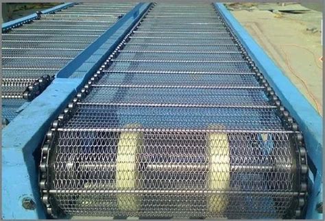 Stainless Steel Mesh Conveyor At Rs 40000piece Wire Mesh Conveyor In