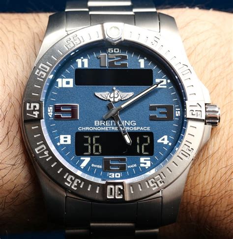 Breitling Aerospace Evo Watch E C Hands On ABlogtoWatch