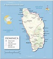 Map of Dominica - Nations Online Project