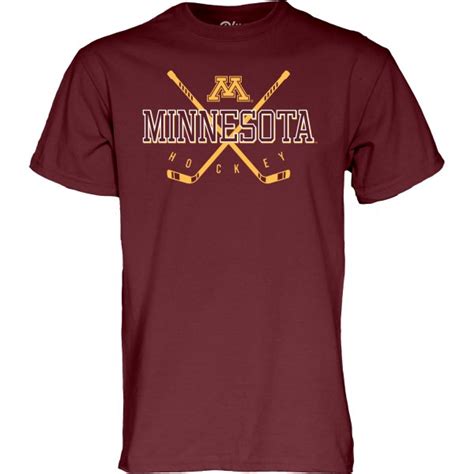Blue 84 University Of Minnesota Hockey T Shirt University Of