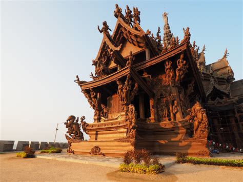 Sanctuary Of Truth One Of The Top Attractions In Pattaya Thailand