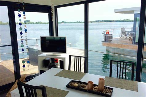 Mieten sie unser hausboot, reisen sie flexibel und ohne anreisestress an, erkunden sie mit. Hausboot mieten am Rhein, NRW, Xanten - Luxusurlaub