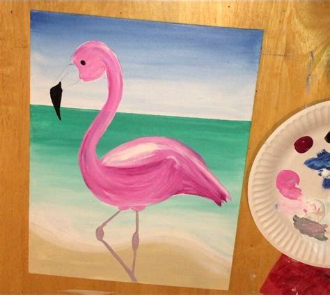 Flamingo Painting Learn How To Paint A Flamingo Step By Step