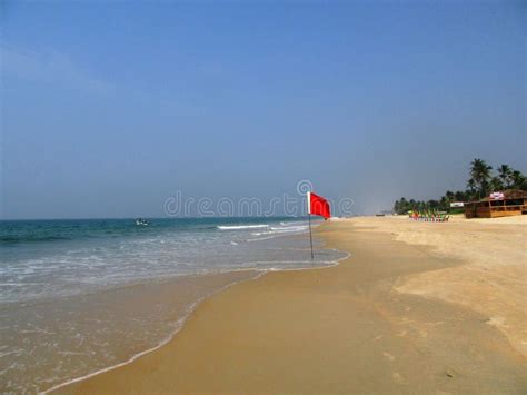 Swimming Fun On The Beaches Of Goa In Southern India Stock Image