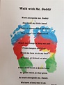 Handprint And Footprint Poem Printables Fathers Day Poems Footprints ...