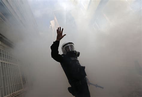 Riot Police Clash With May Day Protesters In Istanbul