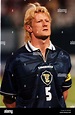 Colin Hendry Scotland captain May 1998 before World Cup warm up match ...
