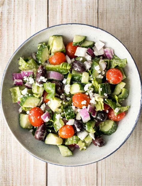 The Perfect Greek Salad Ahead Of Thyme