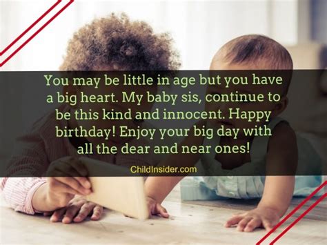20 Of The Best Happy Birthday Quotes For Baby Sister