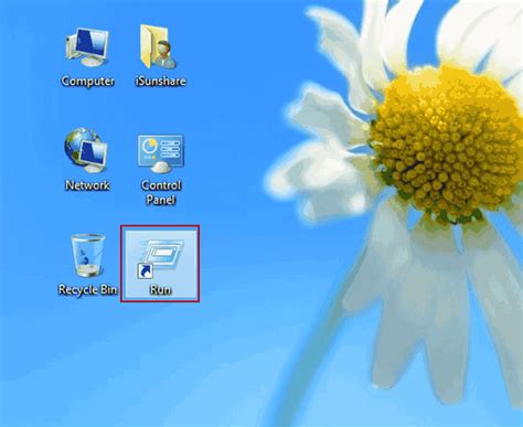 How To Create A Shortcut For Run On Windows 8 Desktop