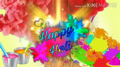 Happy Holi Status 2020 Youtube