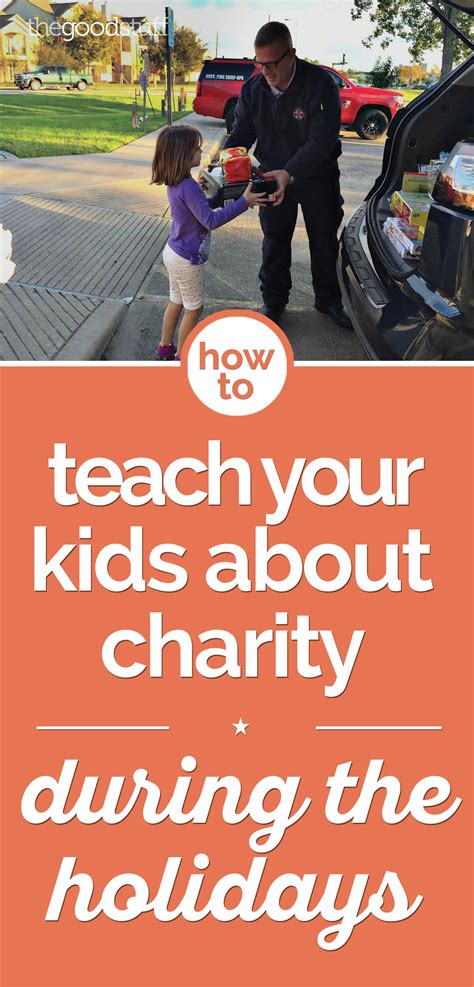 How To Teach Kids About Charity Thegoodstuff