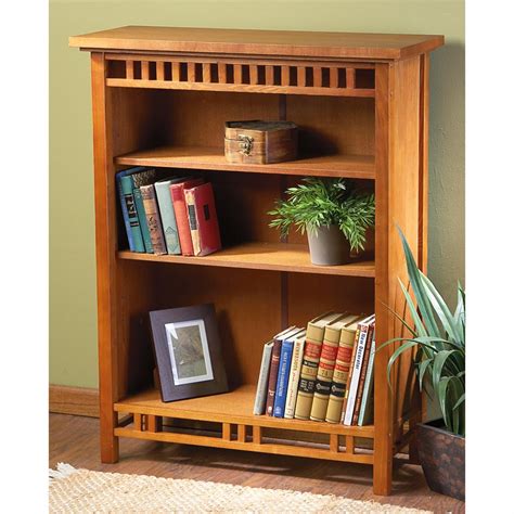 Mission Style Bookcase Plans Image To U