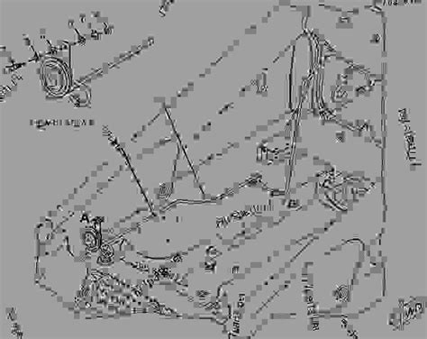 2258010 Wiring Group Engine Skid Steer Loader Caterpillar 247b 247b