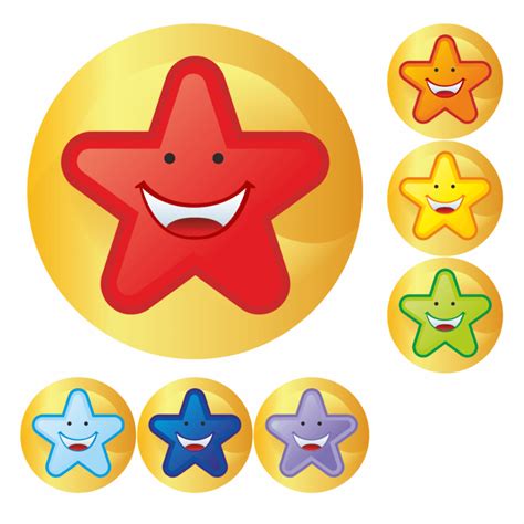 Mini Star Stickers School Stickers For Teachers